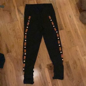 Black Houston Astros Leggings